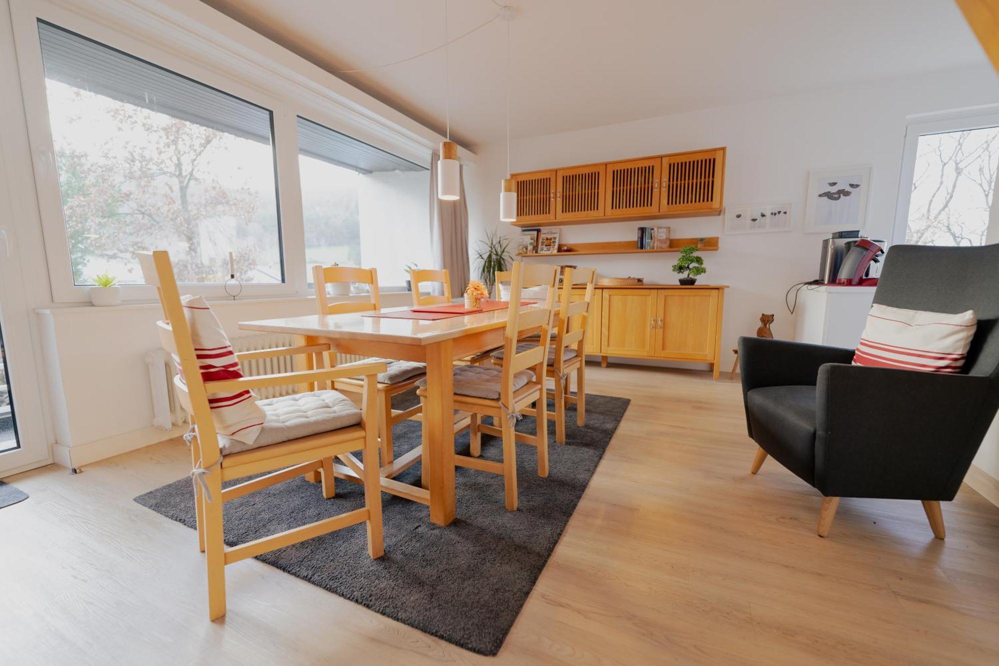 Ferienhaus Schoene Aussicht Ferienwohnung Rot Hemfurth-Edersee Exteriér fotografie